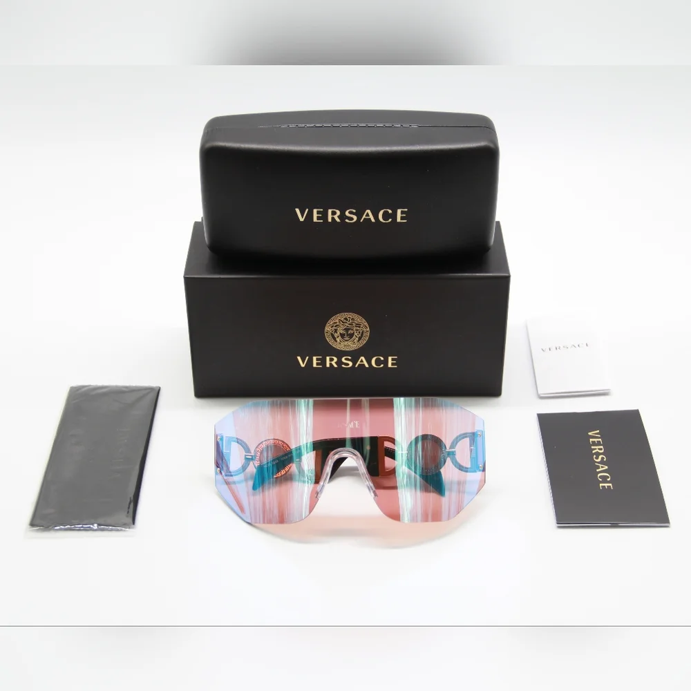 NEW VERSACE SUNGLASSES VE2258 1002MA VERSACE EYEWEAR MOD 2258 1002/MA